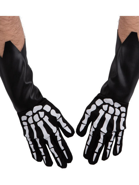 Skeleton Gauntlet Gloves Dress Loud