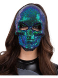 Silver Jewelled Robot Mask Dress Loud