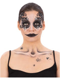 Smiffys Make-Up FX, Deluxe Black Widow Kit Dress Loud