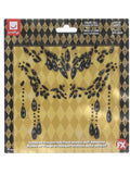 Smiffys Make-Up FX,Venetian Masquerade Face Jewels Dress Loud