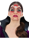 Smiffys Make-Up FX, Vampiress Face Jewels