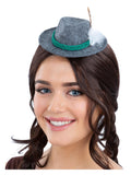 Mini Bavarian Trenker Hat, Grey Dress Loud