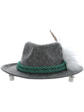Mini Bavarian Trenker Hat, Grey Dress Loud