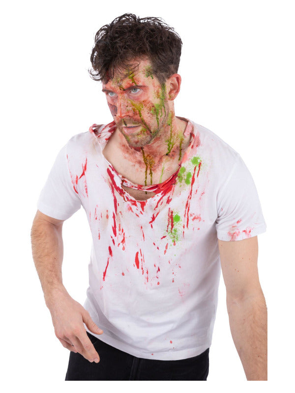 Smiffys Make-Up FX, Green Spray Blood, 28ml Dress Loud