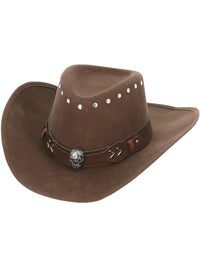 Skeleton Outlaw Cowboy Hat Dress Loud