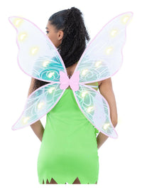 LED Iridescent Light Up Fairy Wings Dress Loud