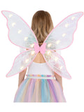 LED Iridescent Light Up Fairy Wings Dress Loud
