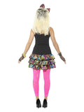 80s Party Girl Kit, Multi-Coloured Dress Loud