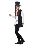80s Pop Star Costume, Multi-Coloured Dress Loud