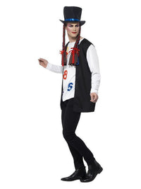 80s Pop Star Costume, Multi-Coloured Dress Loud