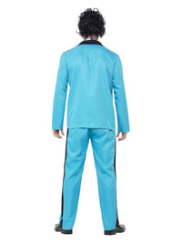 80s Prom King Costume, Blue Dress Loud