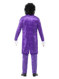80s Purple Musician Costume, Purple Dress Loud