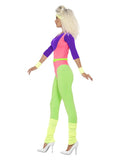 80s Work Out Costume, with Jumpsuit, Neon Dress Loud
