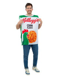 Kelloggs™ Corn Flakes™ Cereal Box Costume Dress Loud