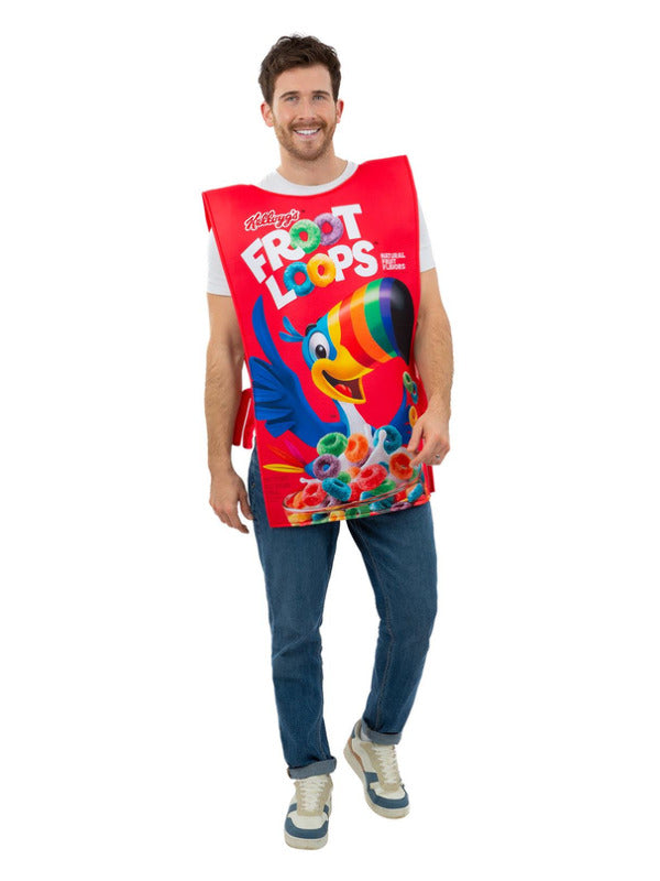 Kelloggs™ Froot Loops™ Cereal Box Costume Dress Loud