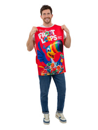 Kelloggs™ Froot Loops™ Cereal Box Costume Dress Loud