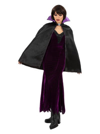 Dark Queen Cape with Collar Dress Loud
