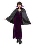 Dark Queen Cape with Collar Dress Loud