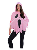 Pink Ghost Poncho Dress Loud