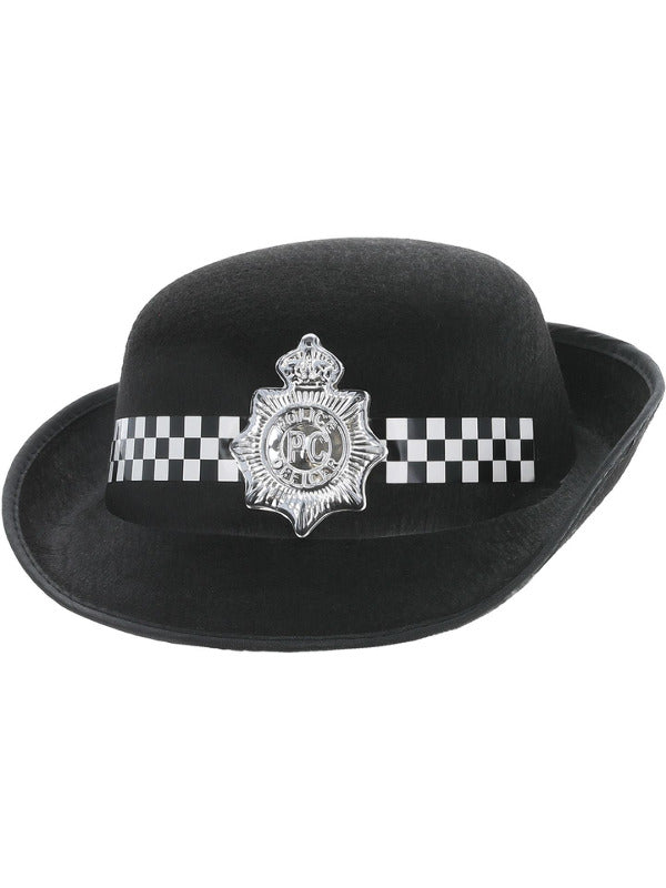 Policewoman's Hat, Black Dress Loud