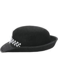 Policewoman's Hat, Black Dress Loud