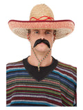 Sombrero Straw Hat, Brown Dress Loud