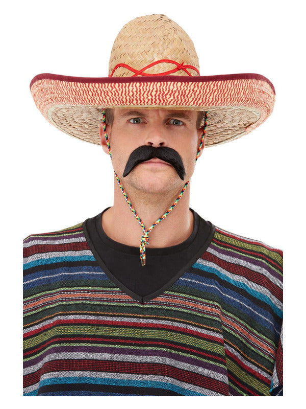 Sombrero Straw Hat, Brown Dress Loud