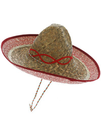 Sombrero Straw Hat, Brown Dress Loud