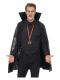 PVC Vampire Cape, Black Dress Loud