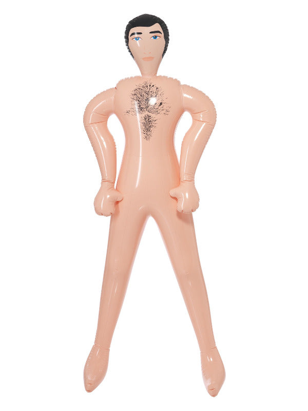 Inflatable Blow-Up Doll, Male, Pink Dress Loud