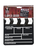Hollywood Style Clapper Board, Black Dress Loud