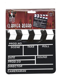 Hollywood Style Clapper Board, Black Dress Loud