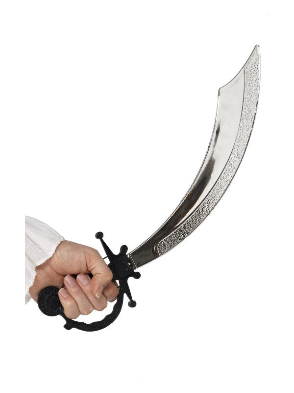 Pirate Sword, 50cm / 20in, Silver Dress Loud