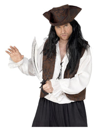 Pirate Sword, 50cm / 20in, Silver Dress Loud