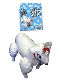 Inflatable Sheep, Bonking Baa Baa, White Dress Loud