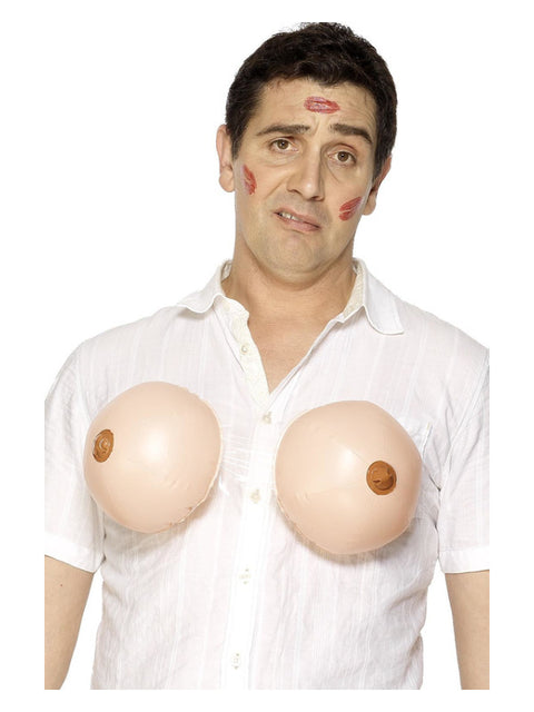 Inflatable Boobs, Flesh Dress Loud