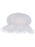Mop Cap, White Dress Loud