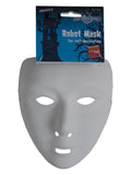 Robot Mask, White Dress Loud