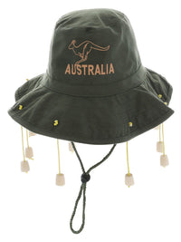 Australian Hat, Green Dress Loud