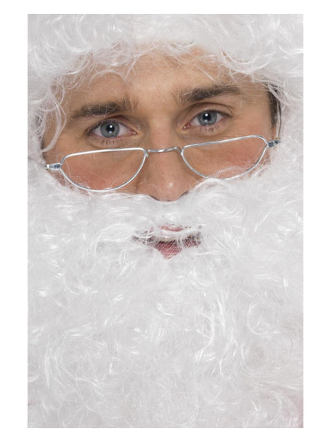Santa Half Moon Specs, Silver Dress Loud