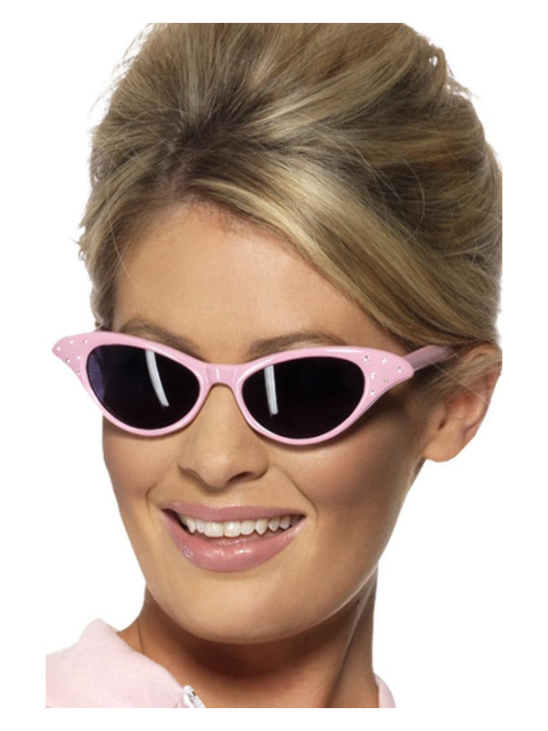 Flyaway Style Rock & Roll Sunglasses, Pink Dress Loud