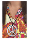 Peace Sign Medallion, Silver