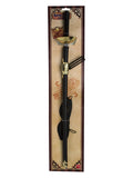 Rapier Sword and Eye Mask, Green & Black Dress Loud