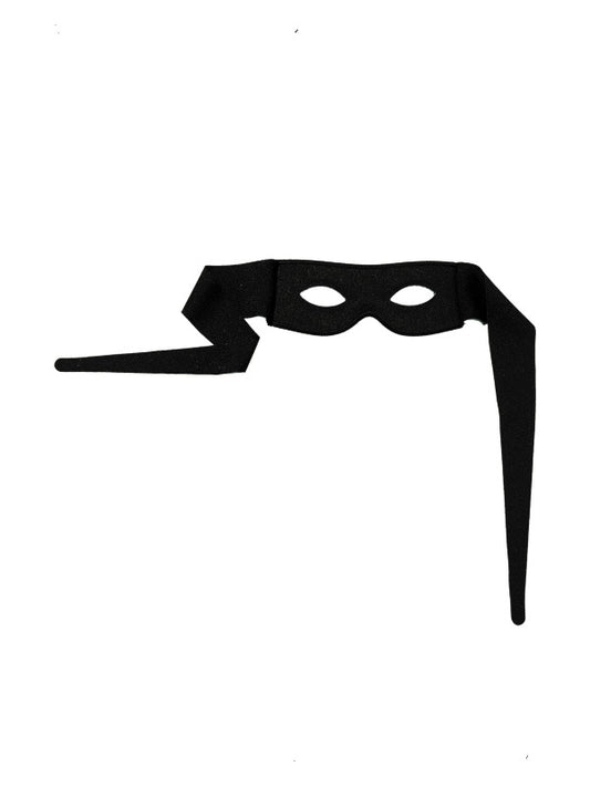 Bandit Eyemask and Tie Scarf, Black