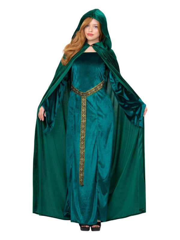 Deluxe Cloak, Emerald Green Dress Loud