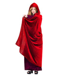 Deluxe Cloak, Garnet Red Dress Loud
