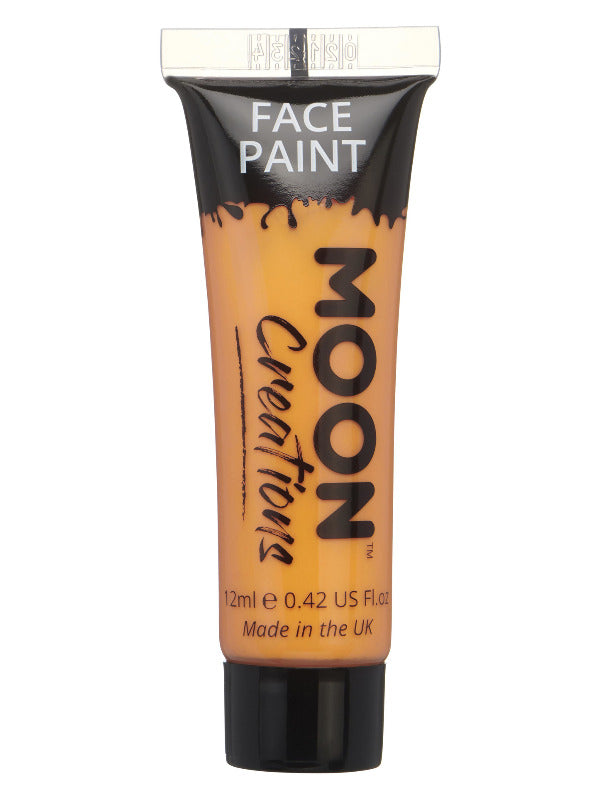 Moon Creations Face & Body Paint, Orange Dress Loud