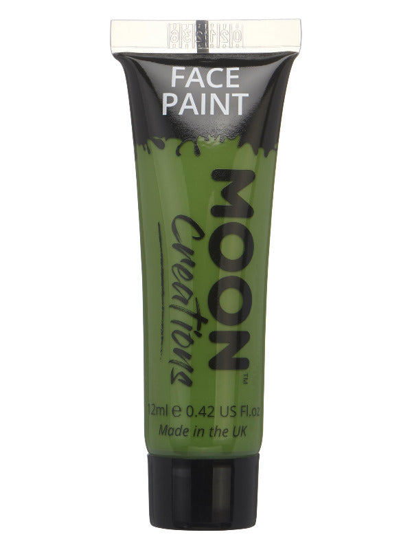 Moon Creations Face & Body Paint, Green Dress Loud