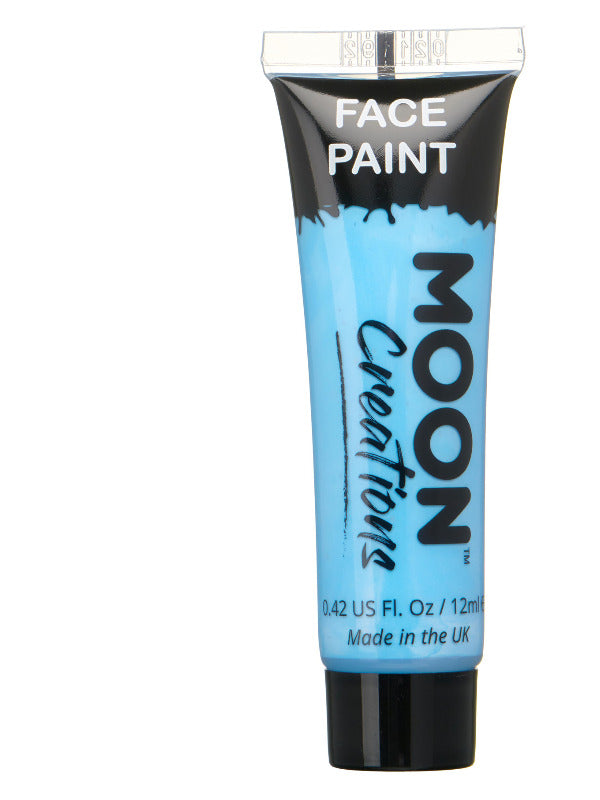 Moon Creations Face & Body Paint, Light Blue Dress Loud