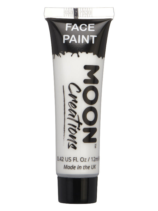 Moon Creations Face & Body Paint, White Dress Loud